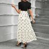 2026 European & American Short-Sleeved Round Neck Printed Dresses: Summer Women's Fashion.
