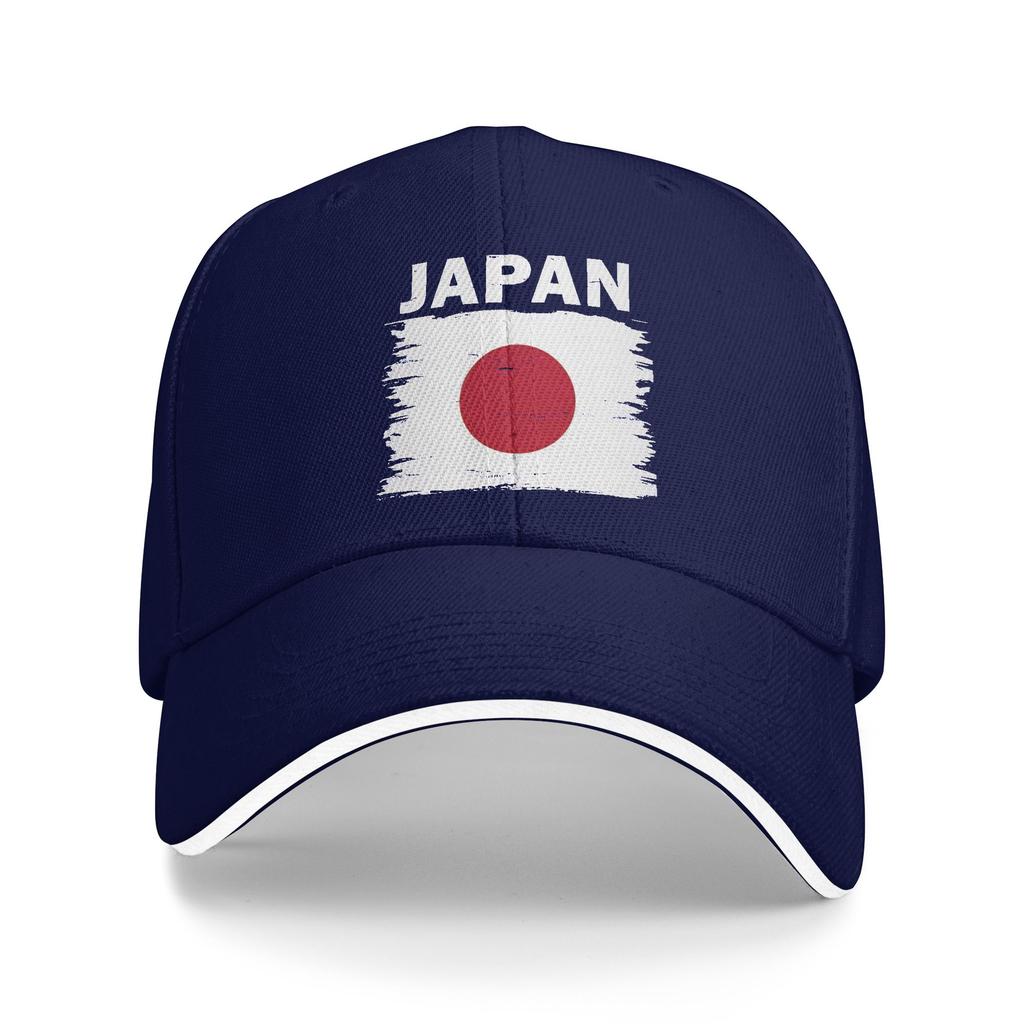 Japan Flag National Baseball Cap Unisex Unisex Print Trucker Hat Summer y2k Cute Hunting Camping Sun Visor Snapback Cap