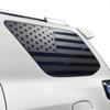 Pair Precut American Flag Stickers Rear Window Decals For Toyota 4Runner 2003-09