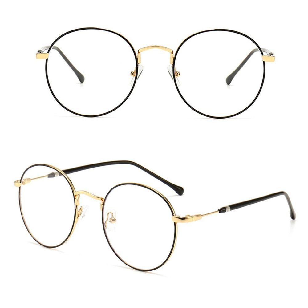 Neue Mode Blaulichtfilterbrille Damen Herren Runde Fassung Optische Brille Augenschutz Büro Computerbrille Ultraleicht
