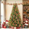 12/24Pcs Christmas Gingerbread Man Ornaments Xmas Tree Wooden Hanging Pendants 2026  Year Party Home Decoration Kids Diy Gift