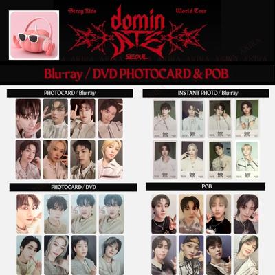 STRAY KIDS World Tour dominATE SEOUL Blu-ray DVD PHOTOCARD POB OFFICIAL