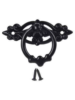 Drawer Pull Ring Alloy Handle Tools Zinc Alloy 1PC 65*46mm Antique Cabinet Retro Screws Hanging Installation Easy