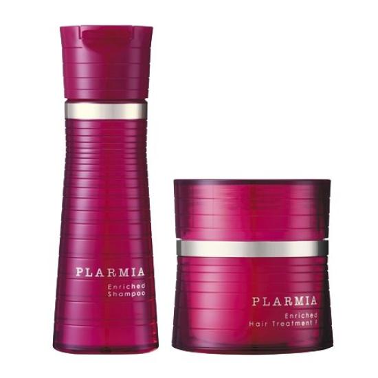 

Milbon Plarmia Enriched Shampoo 200mL + Treatment F 200g Set