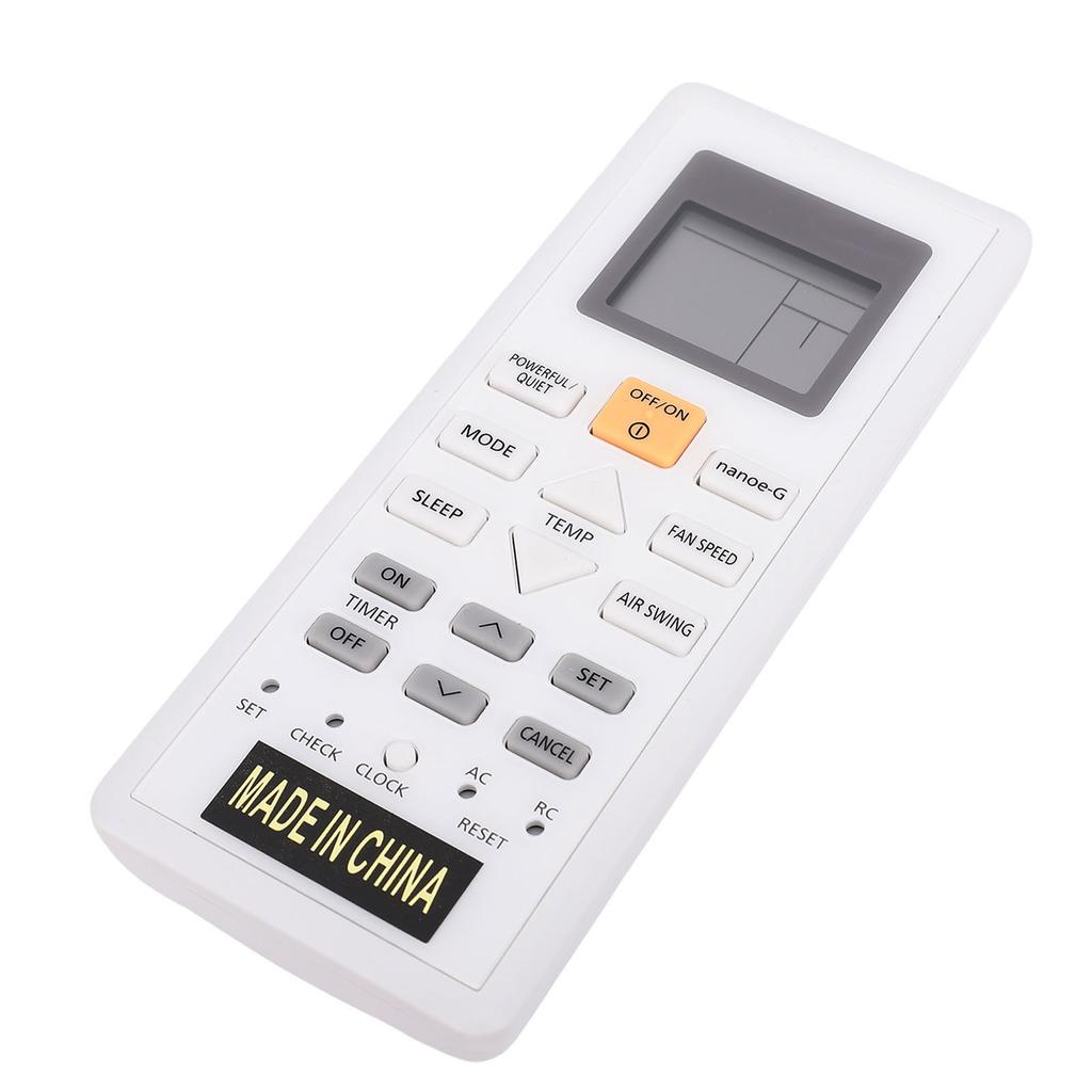 Air Conditioner Remote Control Fit for A75C16330 AC Controller Replacement 10680 with Holder Wear Resisting ABS