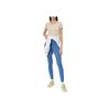 Emporio Armani EA7 Rundhals Kurzarm T-Shirt Mit Glänzenden Pailletten SS26 Damen Oberteile 8NTT65-TJDQZ-U1088