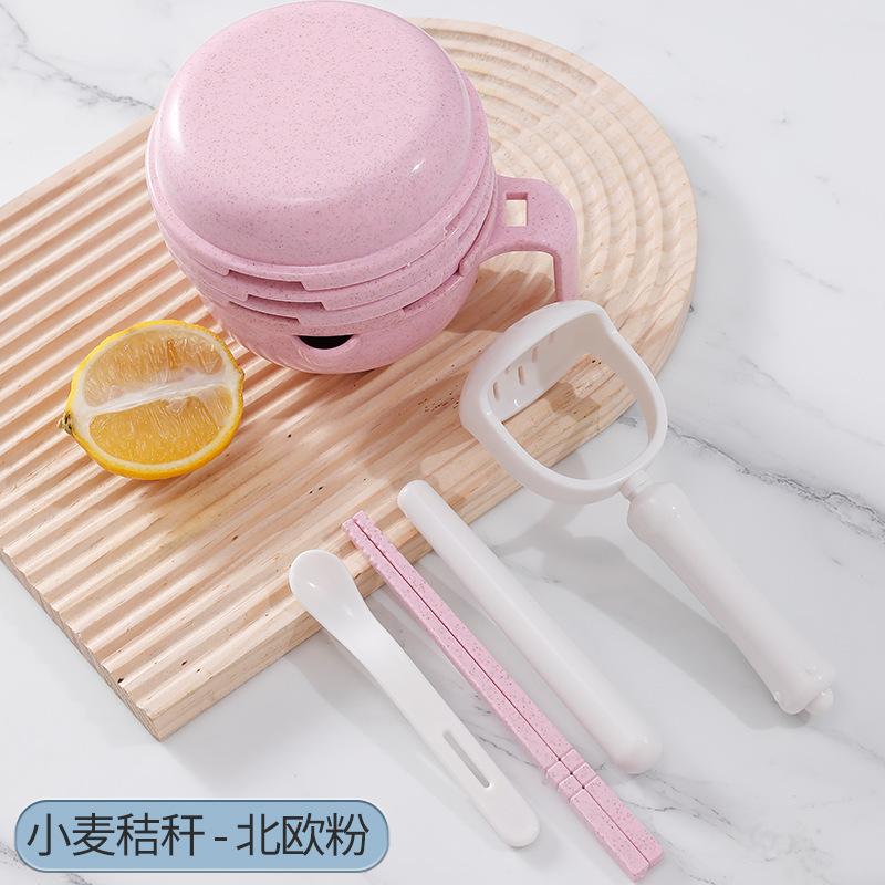 Dětská miska na mletí příkrmů dětský ruční mixér sada nástrojů na vaření ovocných příkrmů pro děti