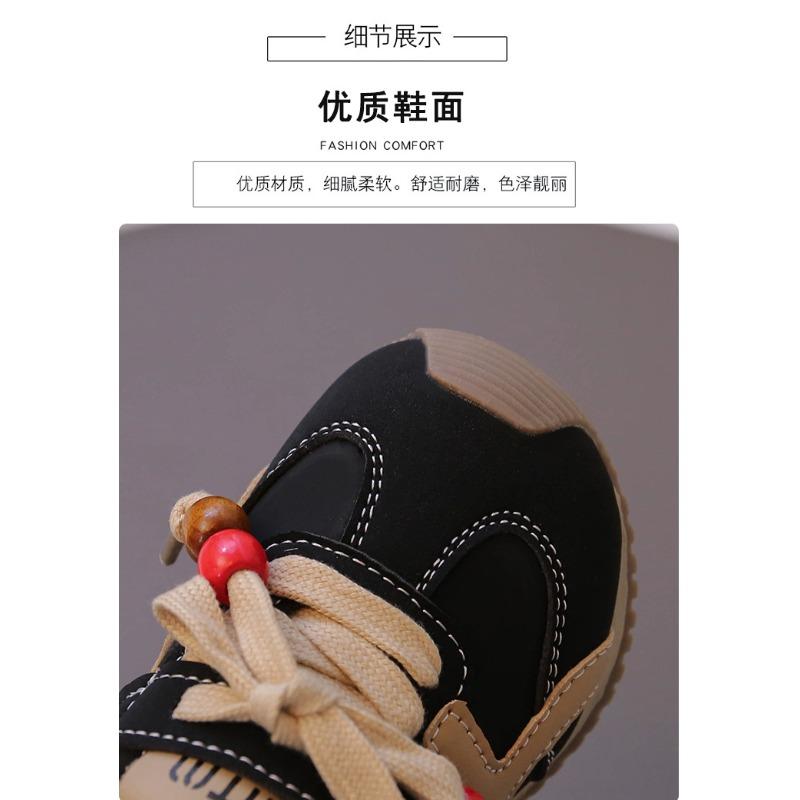 Jungen Fleece-Sneaker Winter Neu 1-3-6 Jahre Kinder Zwei Baumwolle Forrest Gump Schuhe Kindergarten Baby Warme Schuhe