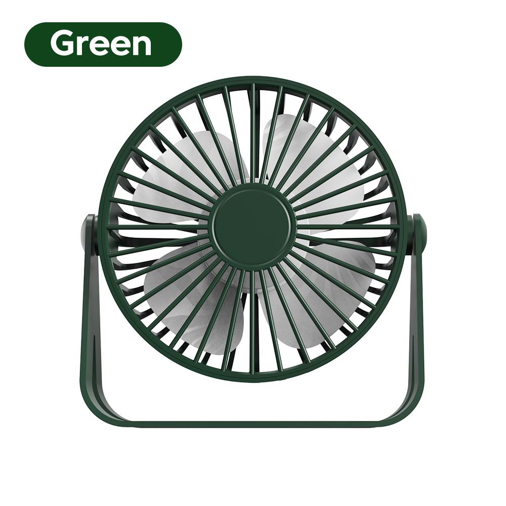 Desk Mini Portable Fan USB Rechargeable Fan Quiet Desk Table Personal Fan Home Office Student Dormitory Camping Electric Fans