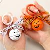 Fashion Pumpkin Keychain Kawaii Backpack Decoration Creative Car Keychain  Gift Giving