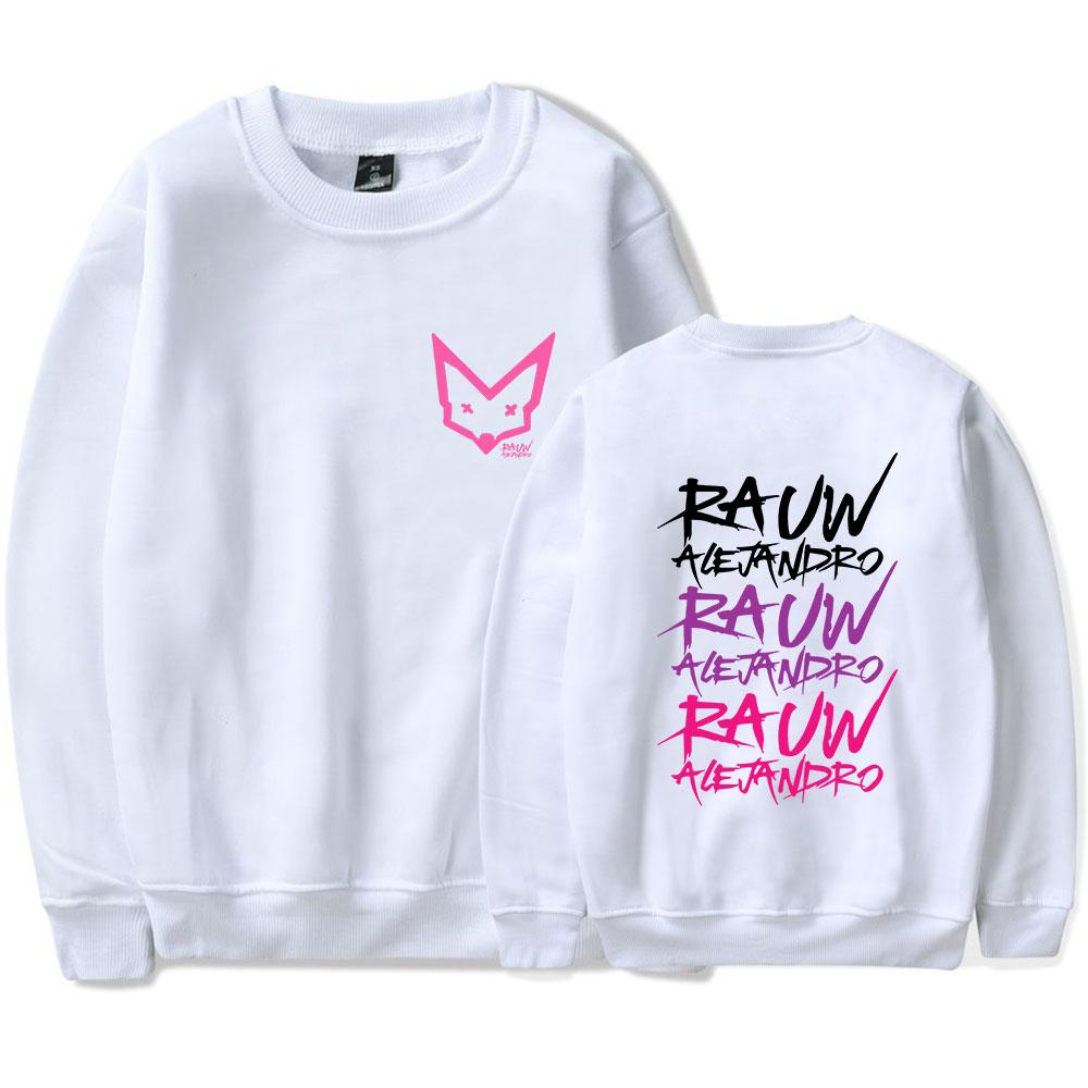Rauw Alejandro Round Neck Sweater Men/Women Harajuku Hoodie Streetwear Sweatshirts Fashion Tops Casual Teenager Clothes