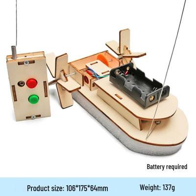 DIY Remote Control Paddle Steamer Model Kit
