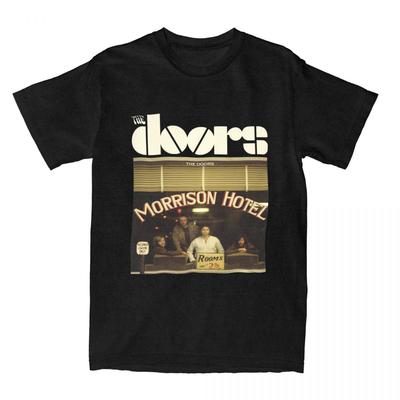 Men Women The Doors Band Morrison Hotel Shirt Accessories Pure Summer T-shirt Clothing Casual Tee Shirt Adult