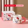 Sanrio Cartoon Girl Ceramic Mug Gift Set