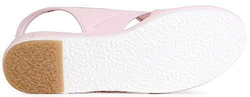 Wing Nurse WN7682 Women's Pink Large Nurse Sandals, Made In Japan, Comfortable To Wear