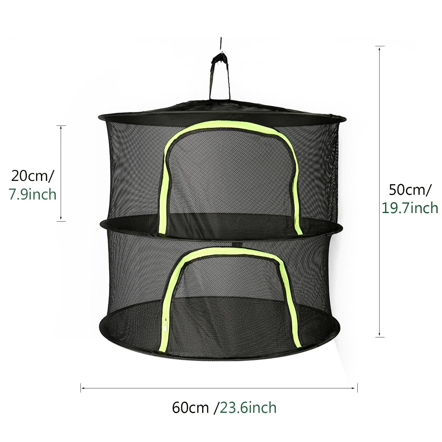 

Collapsible Herb Vegetable Dryer 2-8 Layers Mesh Drying Hanging Basket for Plants Flowers Buds Organizer Drying Net for Herbs