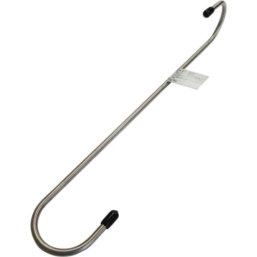 Waki Sangyo Stainless Steel S-Can Cloth, Silver, 6 x 350mm, with Hook, for Hanging, BK-901