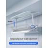 Adjustable Central AC Air Deflector for Ceiling Duct Outlets