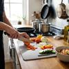 Double-Sided Stainless Steel Cutting Board Thickened Kneading Board Chopping Tray  Dough Kneading