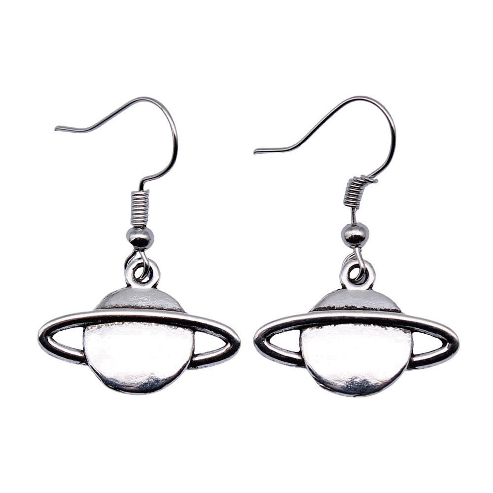 Compass Dangle Earrings Adventure Travel Nautical Navigation Drop Jewelry
