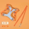Popular Pet Chest Strap, Suede Cat And Dog Strap, Reflective And Breathable Dog Rope, Dog Leash.