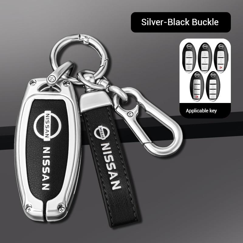 Aliaj de Zinc Piele Cheie Auto Pentru Husă Nissan Qashqai Juke X-Trail Patrol Note Leaf Altima Maxima Murano Tiida Teana Rogue Sentra