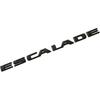 1Pc Escalade Rear Liftgate Emblem 3D Badge Letter Nameplate Replacement for 2021-2025 Escalade 84787581 86543262 (Glossy Black)