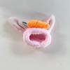 Clothes Only] Pendant  For Rab Sit Party Series Doll Coat For LABUBU Hat Carrot Hair Band