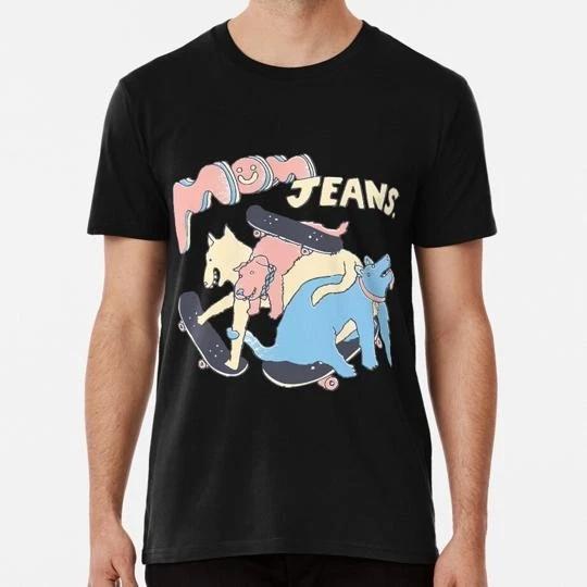 Mom Jeans Bands Size S to 5XL Made in the USA T-Shirt S