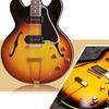 1pcs  Hollow Half Hollow 6 string Guitar tail piece bridge Guitar parts accessories
