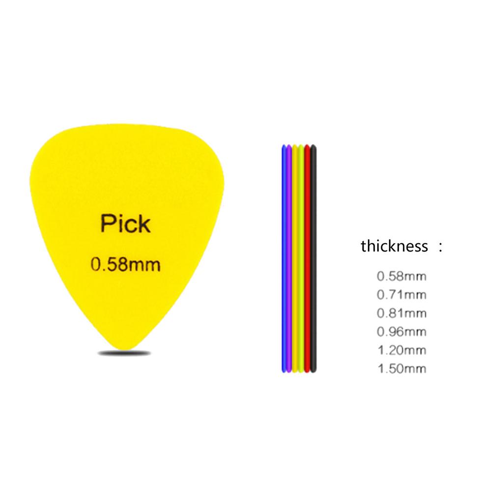 30Pcs Guitar Picks Shrapnels Guitar Fittings Bass Picks Guitar Plectrums Guitar Picks Thumb Picks Guitar Performances