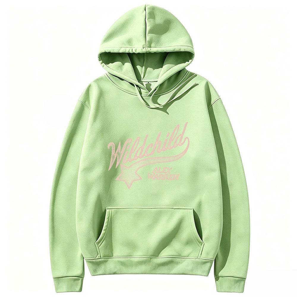 Felpe Wildchild Alex Warren Moda Casual Felpe Stampate Unisex Manica Lunga Felpe Ample Casual Harajuku Streetwear