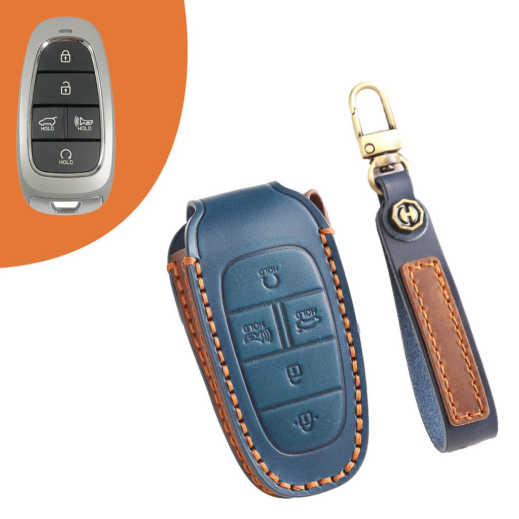 Suitable for 2023 Hyundai Tucson L Key Cover 21/22 5th Generation Car Key Protective Case Bag