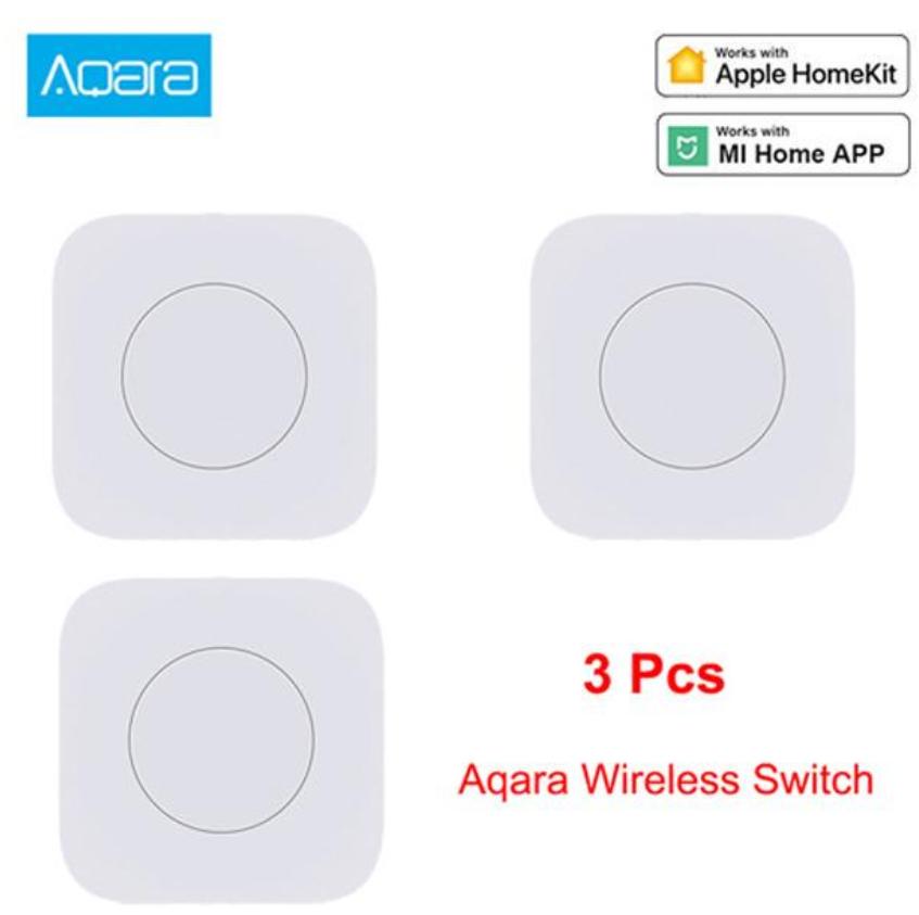 Mijia Aqara Akıllı Kablosuz Anahtar Anahtar Akıllı Uygulama Uzaktan Kumanda Xiaomi Mih için ZigBee Kablosuz Wifi Bağlantısı… Daha fazla