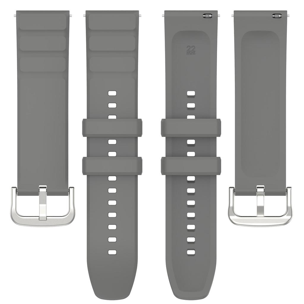 For TicWatch Pro 3 Lite/Mibro Watch X1 Silicone Watch Band 22mm Quick Release Wristband Replacement Strap