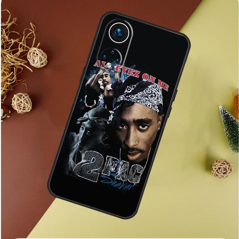 Rapper 2pac Singer Tupac Case For Honor X9c X8a X8b X9b X9a X8 X9 50 70 90 Lite Honor 200 Pro Magic 5 6 7 Lite Cover