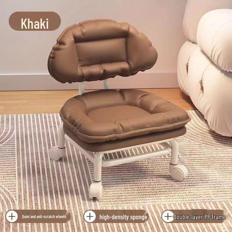 Ergonomic Rotating Stool with Backrest – Comfortable, Portable Seating Solution
