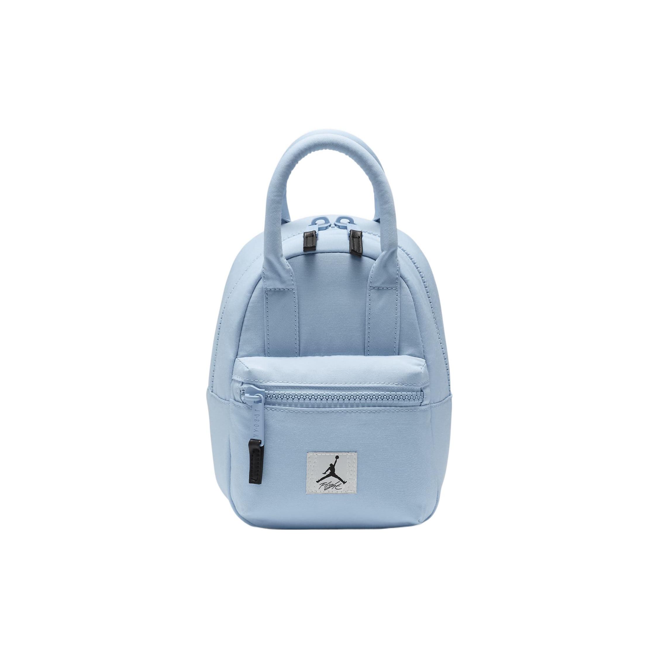 Jordan Zipper Closure Sports Large Capacity Cotton Backpack Mini Women backpack Ice-Blue WA0729-M60 Mini