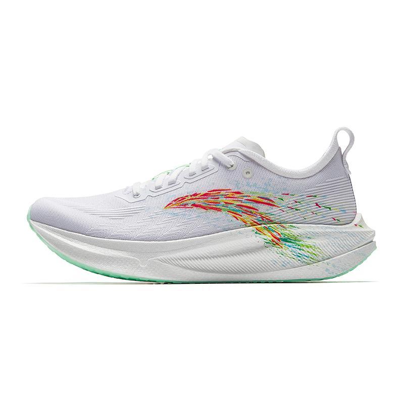 New Anta Running Collection Slip Resistant And Breathable Low Top Casual Running Shoes Men's White 912535560-1