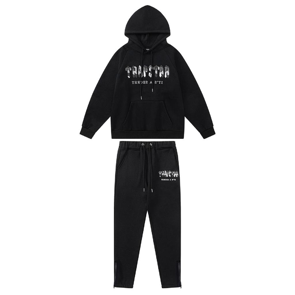 Women's Jogging Suit Long Sleeved Hoodie Long Pants Sports Pants Two-piece Set