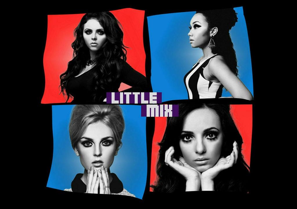 Little Mix Pop Music Short Sleeve Black Men S-234XL T-shirt A119