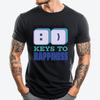 Find Your Keys To Happiness With Computer Green And White Graphic T Shirt T Shirt Men