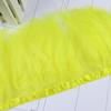 1Meter Colorful Turkey Marabou Feathers Trim Ribbon 10-15cm for Wedding Clothing Party Dress DecorationSewing Plumes