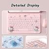 Hello Kitty Tablet Case with Wireless Keyboard Set for Ipad 11th A16 Air7/6 Pro 11in 10th 10.9 Air4 5 9th 10.2in Rotatable Case