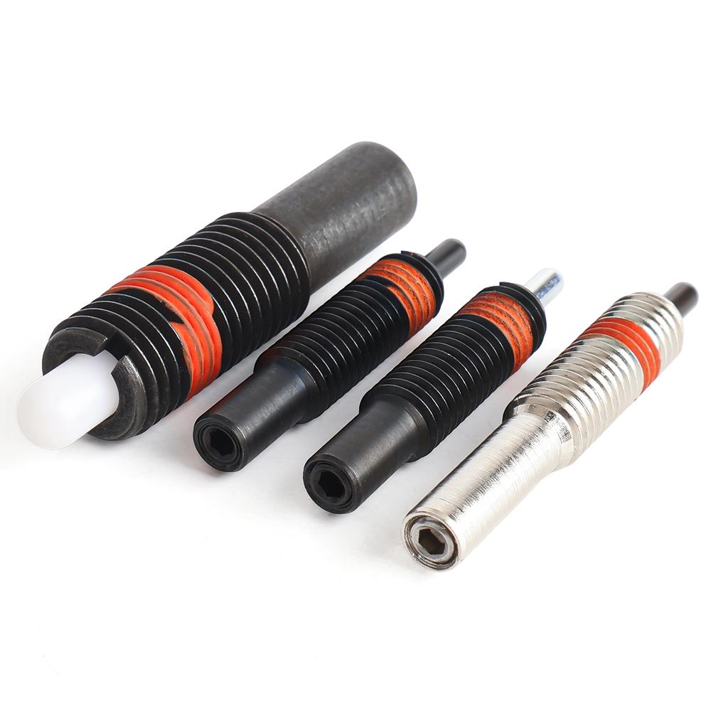 2pcs Bolts Spring Plunger, Automation Components,Spring Plungers, Hexagon Lock Spring Screw and Pin,Long Stroke Plunger
