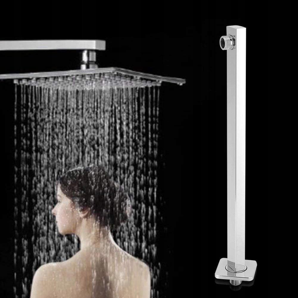 Chrome Wall-mounted Rain Shower Arm 35 Cm
