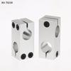 1Pcs Aluminum Pillar Fixing Clip Cross Connector Optical Axis Cross Fixing Clip Pipe Clamp Bracket DIY Accessories