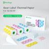 HD Mini Thermal Paper 56mm Width Labels  Sticker Colors Transparent Photo Papers For PeriPage Paperang Cute Portable Printer