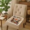 Anti-slip Abstract Cushion Decorative Chair Cushion Chair Pad Office Seat Mat  Winter
