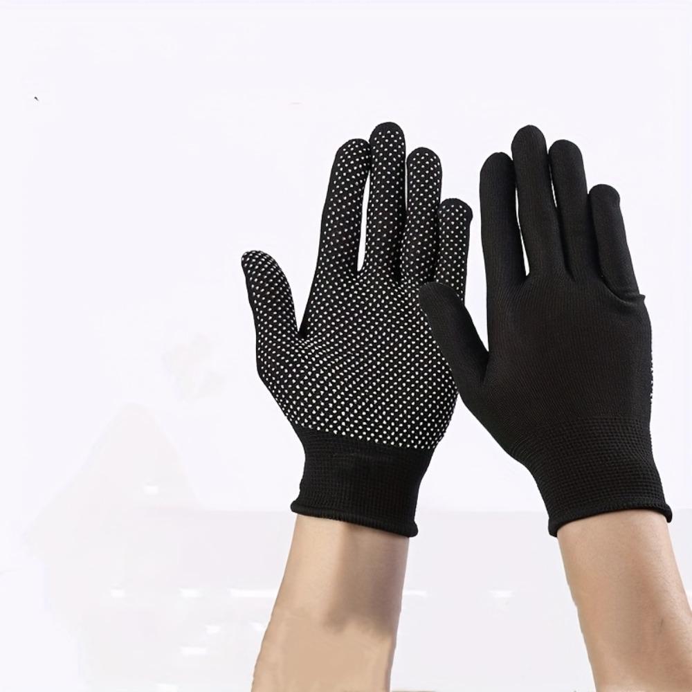 10PCS nylon dot gloves,suitable for outdoor cycling,camping,fishing,lightweight,wear-resistant,lightweight and breathable
